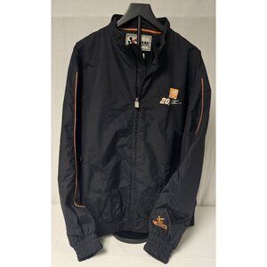 Vintage Chase Authentics Tony Stewart #20 Black Home Depot Full Zip Jacket Sz XL